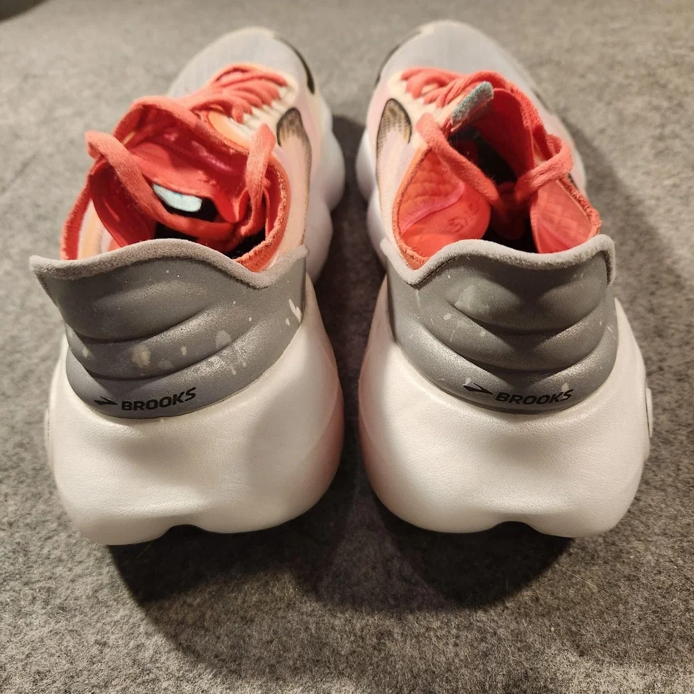 Brooks Aurora-BL Running Shoes Womens 8.5 Pink Gray 1203541B068 DNA LOFT v3